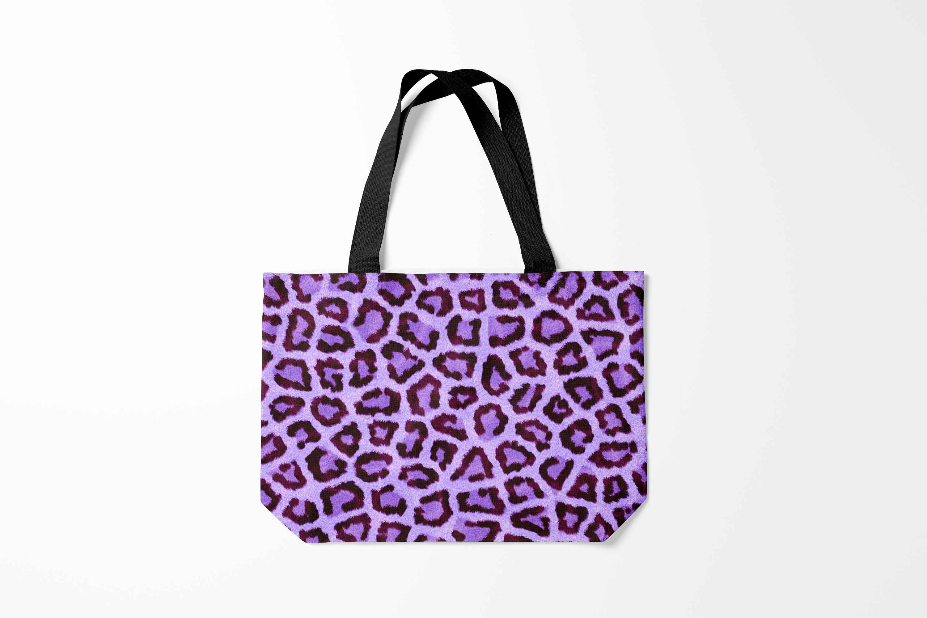 

Сумка шoппер унисекс Burnettie Животные JAGUAR, фиолетовый, Животные JAGUAR