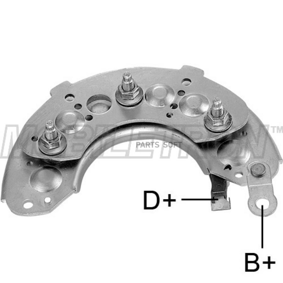 

Мост диодный HITACHI L16043202\IHR721\135037\REC657[OE 23245V7200]\ NISSAN: SUNNY 1.7D 86-