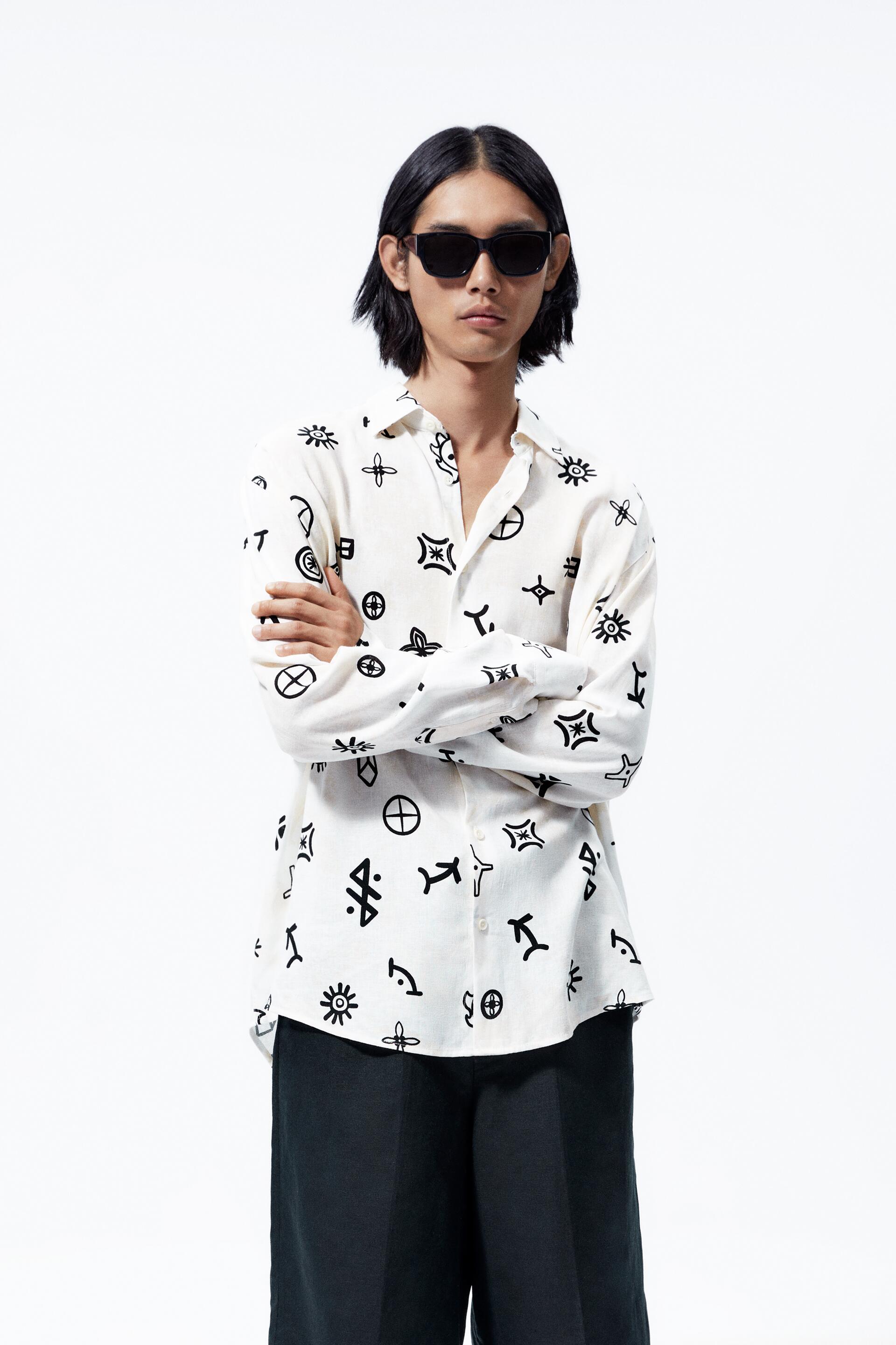 

Рубашка мужская ZARA 01608305 белая XL (доставка из-за рубежа), 01608305