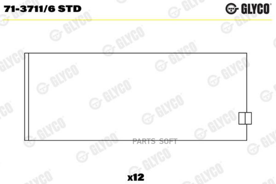 

Вкладыши двигателя шатунные Audi 100/A6 2.4-3.0 V6 90> std (6)