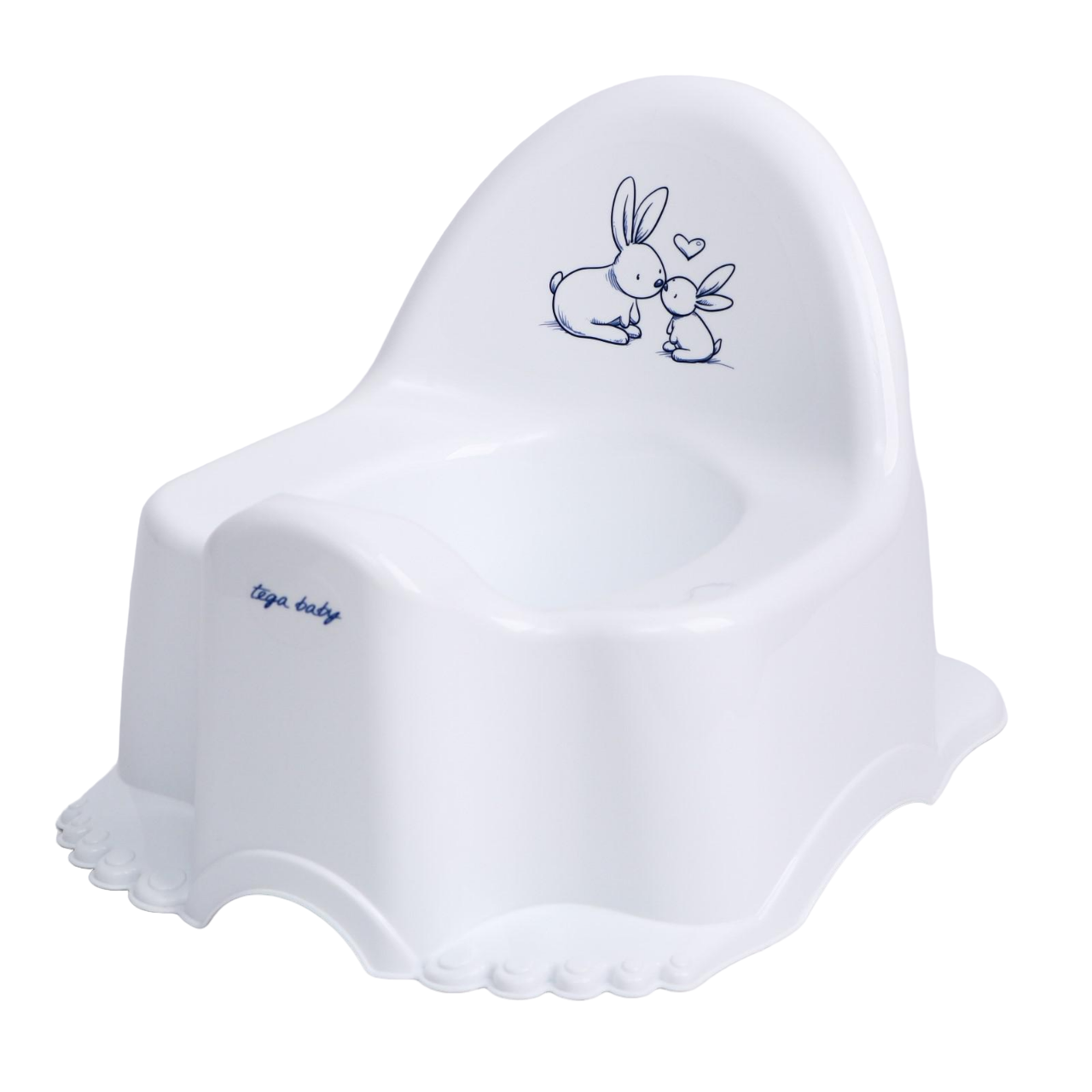 

Горшок детский Tega Baby Кролики, цвет белый, Кролики_белый