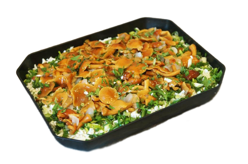

Салат Система Глобуса с курицей копчёной и опятами, 150 г