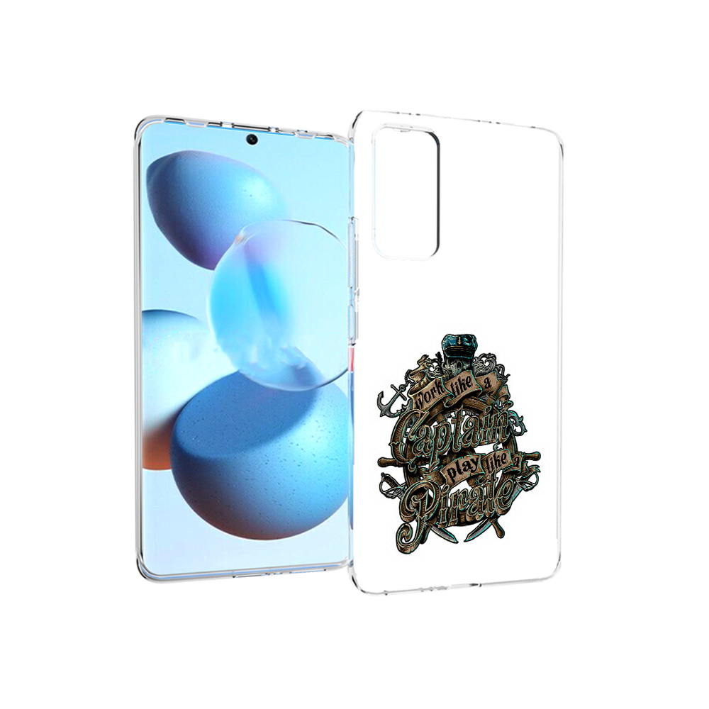 

Чехол MyPads Tocco для Xiaomi Mi Civi капитан пиратов (PT172370.274.385), Прозрачный, Tocco