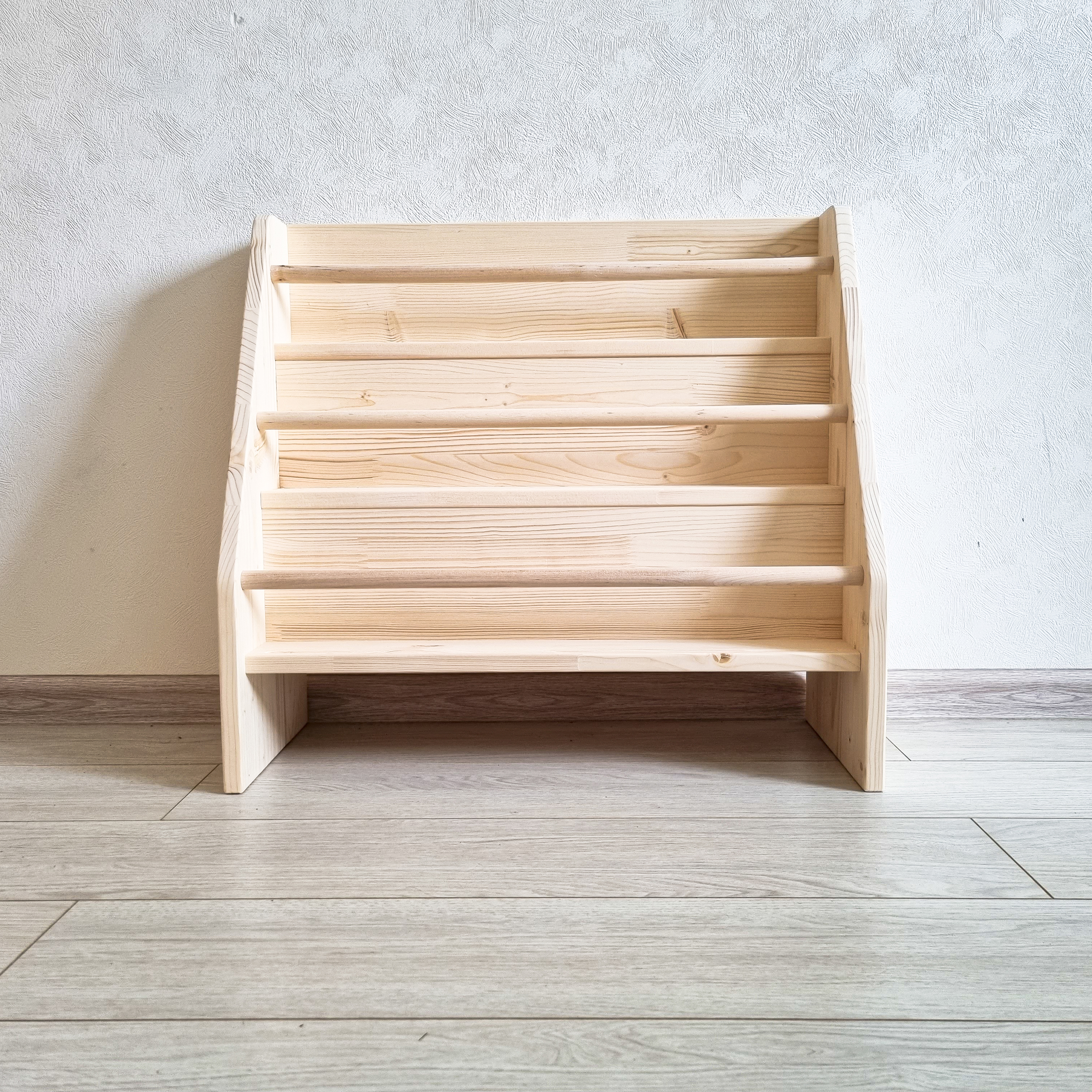 Напольная полка для книг Rokkoly Эспоо 3 натуральный