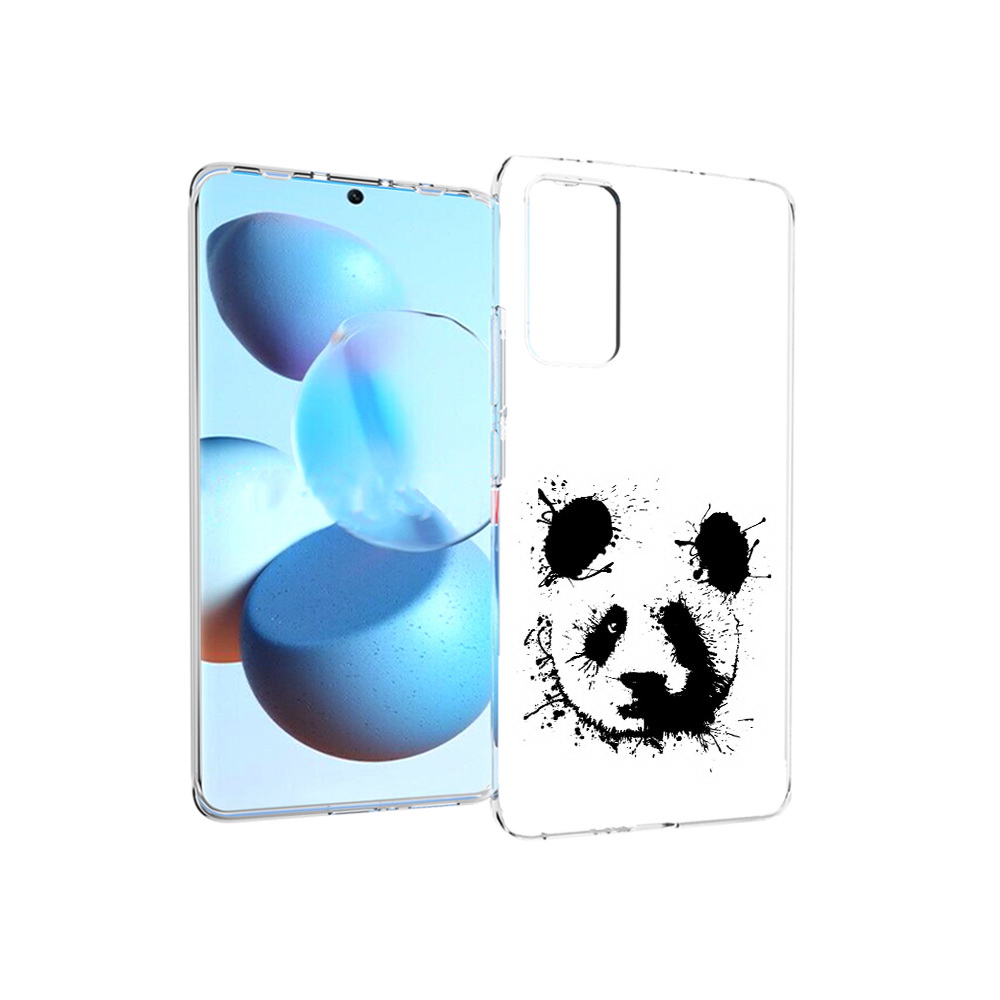 

Чехол MyPads Tocco для Xiaomi Mi Civi клякса-панда (PT172370.274.389), Прозрачный, Tocco