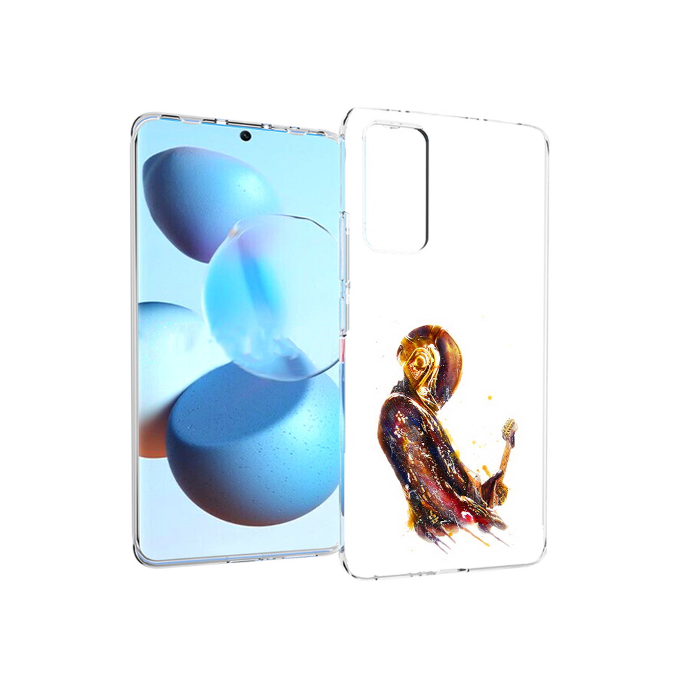 

Чехол MyPads Tocco для Xiaomi Mi Civi космо-музыкант (PT172370.274.393), Прозрачный, Tocco