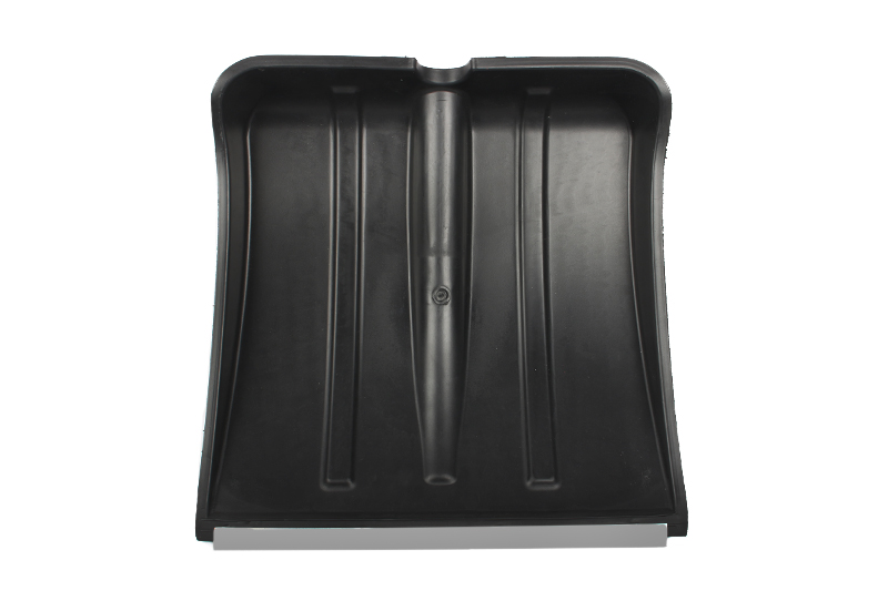 Лопата снеговая 380х380 пластиковая без черенка с накл СНЕЖИНКА