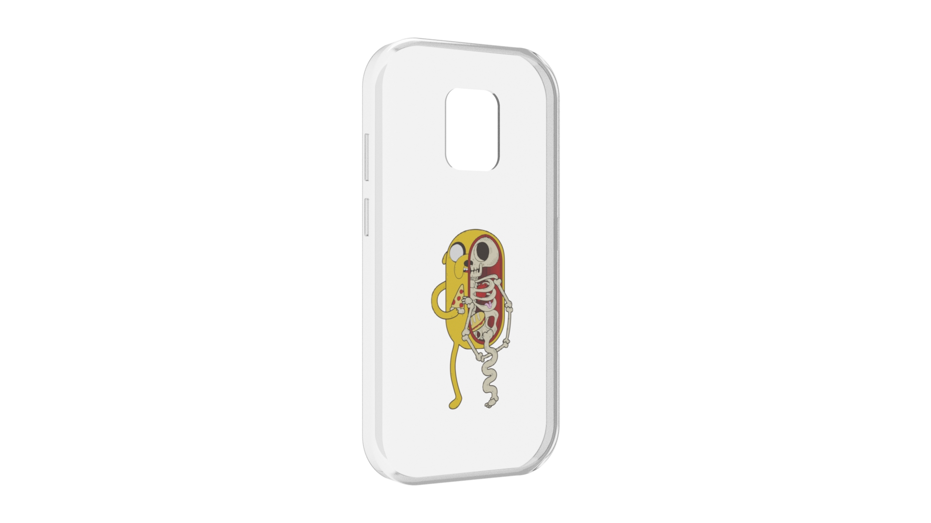 

Чехол на Xiaomi Redmi K50 GE/Poco F4 GT "Собачка в шапке лягушки", Прозрачный, Tocco
