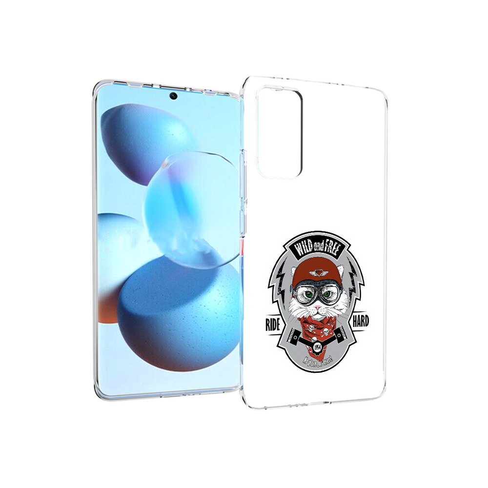 Чехол MyPads Tocco для Xiaomi Mi Civi кошка в шлеме (PT172370.274.404)