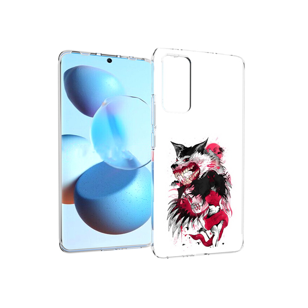 

Чехол MyPads Tocco для Xiaomi Mi Civi красная шапочка (PT172370.274.410), Прозрачный, Tocco