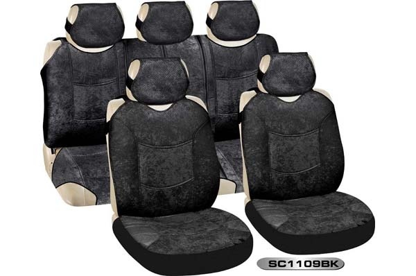 

Комплект чехлов для сидений АС SC1109B, Черный