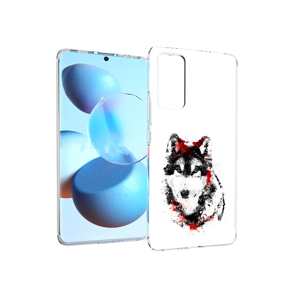 

Чехол MyPads Tocco для Xiaomi Mi Civi кровавый волк (PT172370.274.416), Прозрачный, Tocco