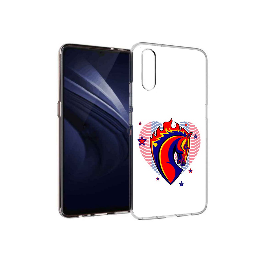 

Чехол MyPads Tocco для Vivo V17 Neo ФК ЦСЛ Лошадь (PT226959.388.180), Прозрачный, Tocco