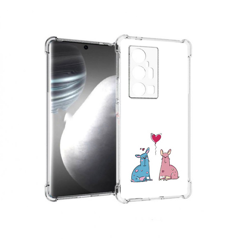 

Чехол MyPads Tocco для Vivo X7 Pro Лама любовь (PT227071.403.102), Прозрачный, Tocco