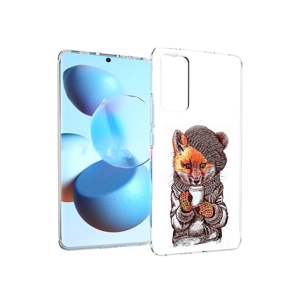 

Чехол MyPads Tocco для Xiaomi Mi Civi лиса в шапке (PT172370.274.437), Tocco