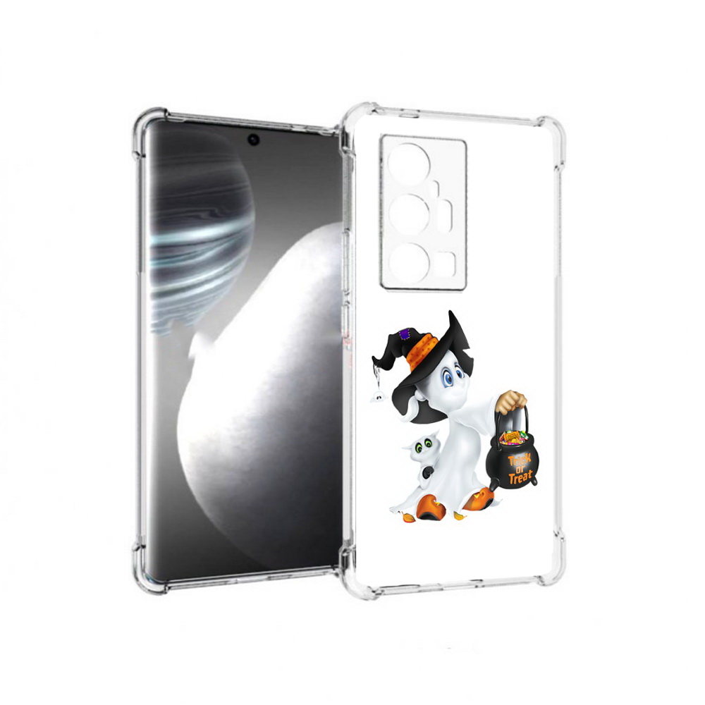 

Чехол MyPads Tocco для Vivo X7 Pro Маленький призрак (PT227071.403.113), Прозрачный, Tocco
