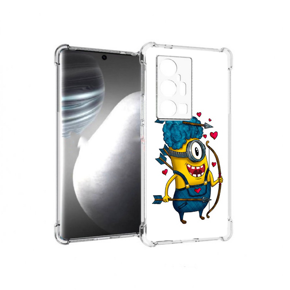 

Чехол MyPads Tocco для Vivo X7 Pro Миньон купидон (PT227071.403.117), Прозрачный, Tocco