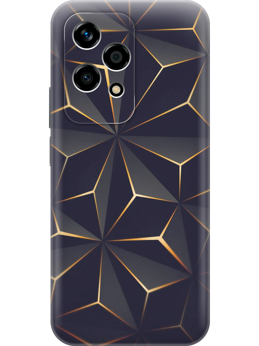 

Силиконовый чехол на Honor 200 lite с принтом "Графитовый узор", Прозрачный;оранжевый;черный, 783979031