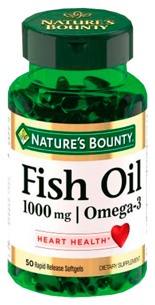 Купить Омега-3 Nature's Bounty капсулы 1000 мг 50 шт.