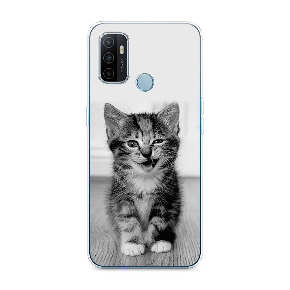 

Чехол Awog на Oppo A53 "Подмигивающий котенок", Разноцветный, 254350-1