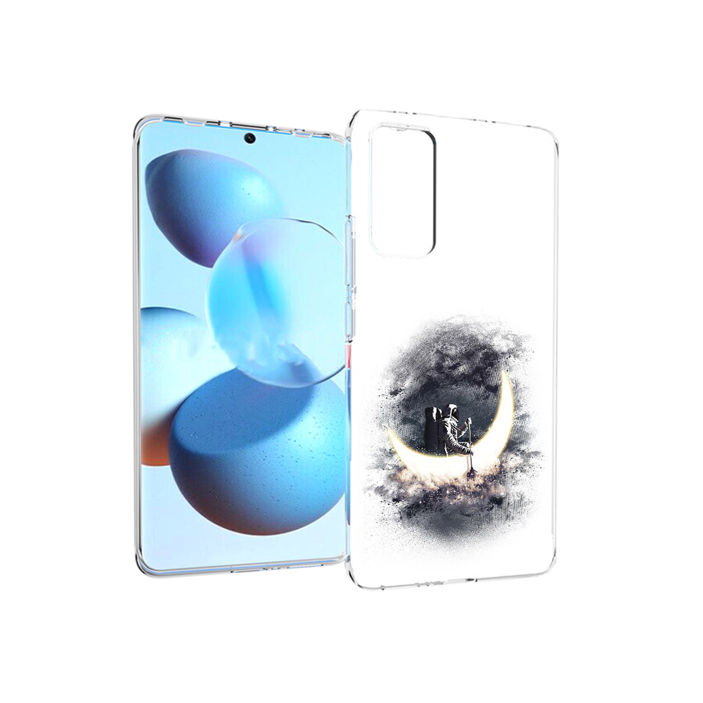 

Чехол MyPads Tocco для Xiaomi Mi Civi лунный путешественник (PT172370.274.448), Прозрачный, Tocco