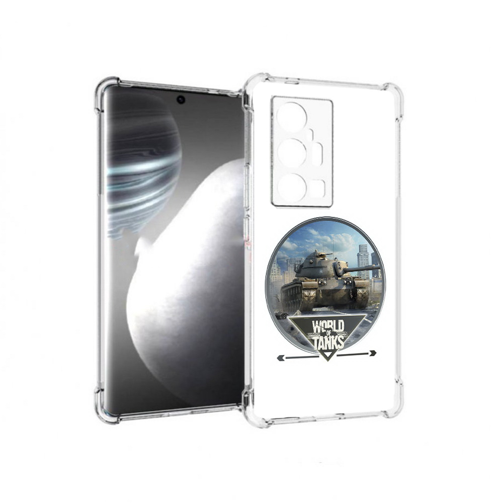

Чехол MyPads Tocco для Vivo X7 Pro Мир танков (PT227071.403.119), Прозрачный, Tocco