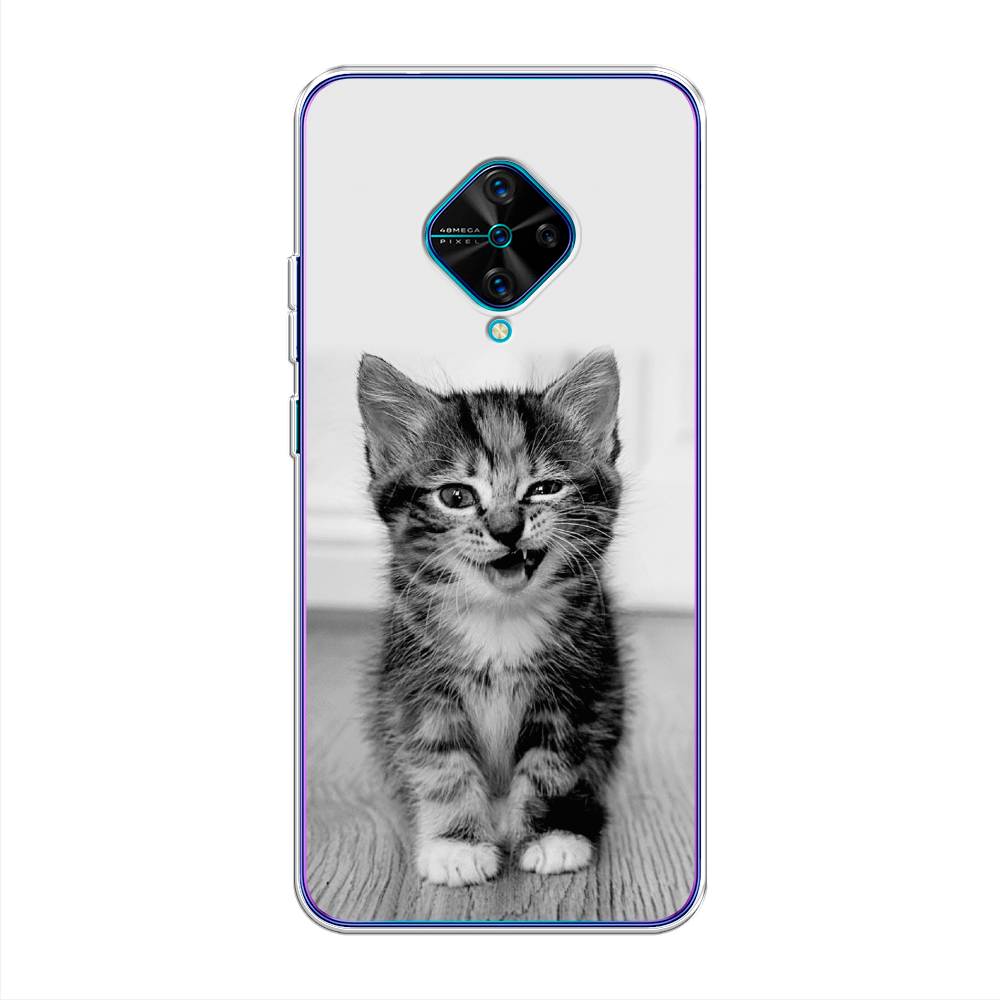 

Чехол Awog на Vivo V17 "Подмигивающий котенок", Разноцветный, 261550-1