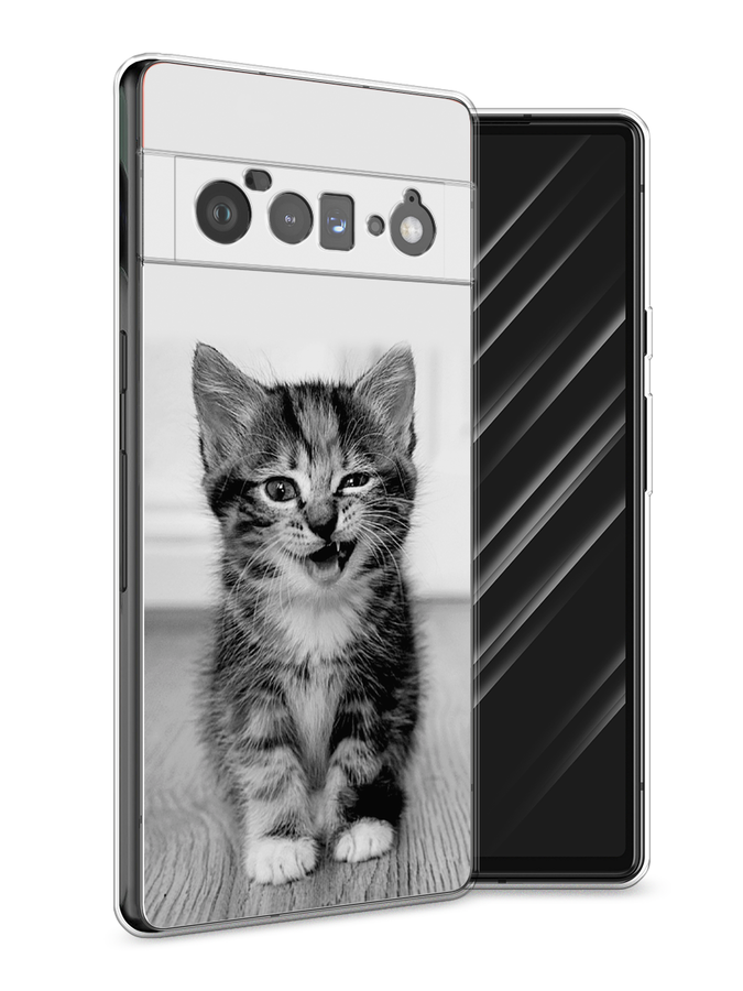 

Чехол Awog на Google Pixel 6 Pro "Подмигивающий котенок", Разноцветный, 270950-1