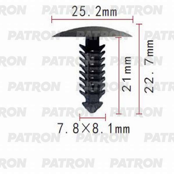 

Клипса Автомобильная PATRON P370933