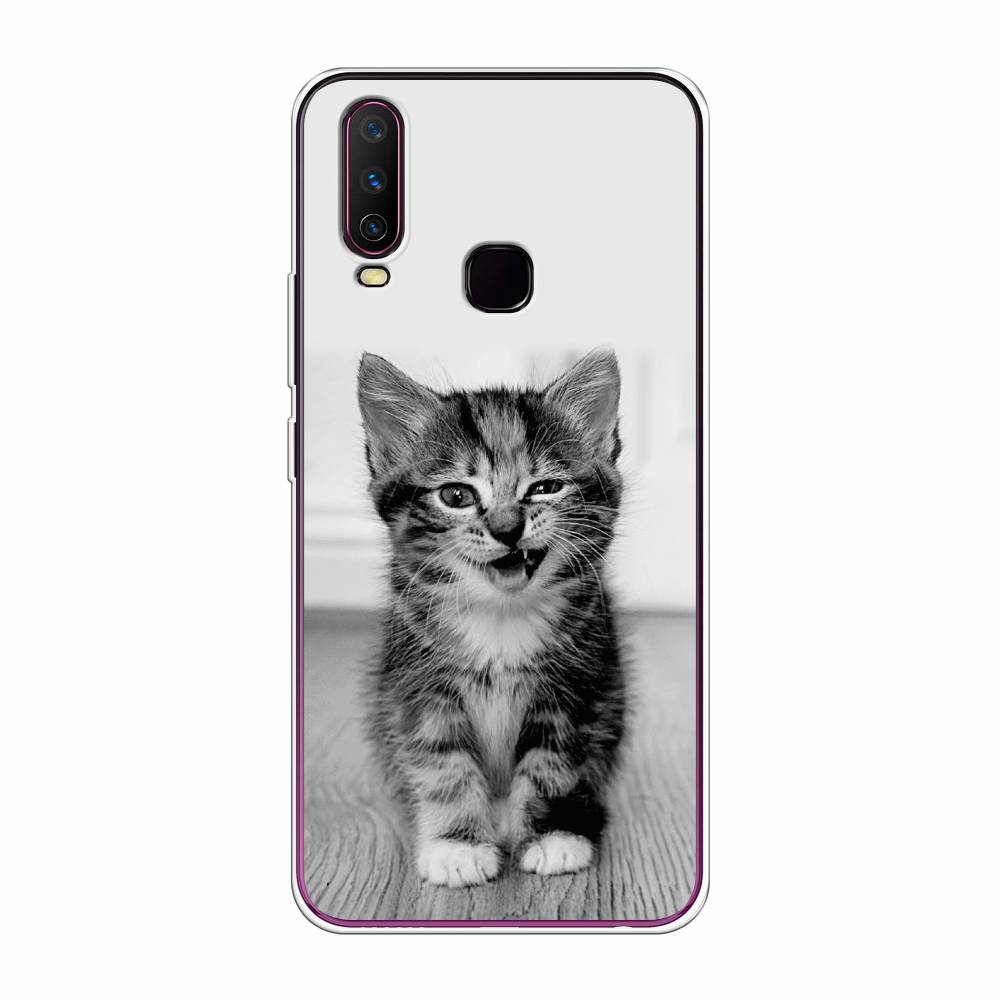 

Чехол Awog на Vivo Y17 "Подмигивающий котенок", Разноцветный, 261750-1