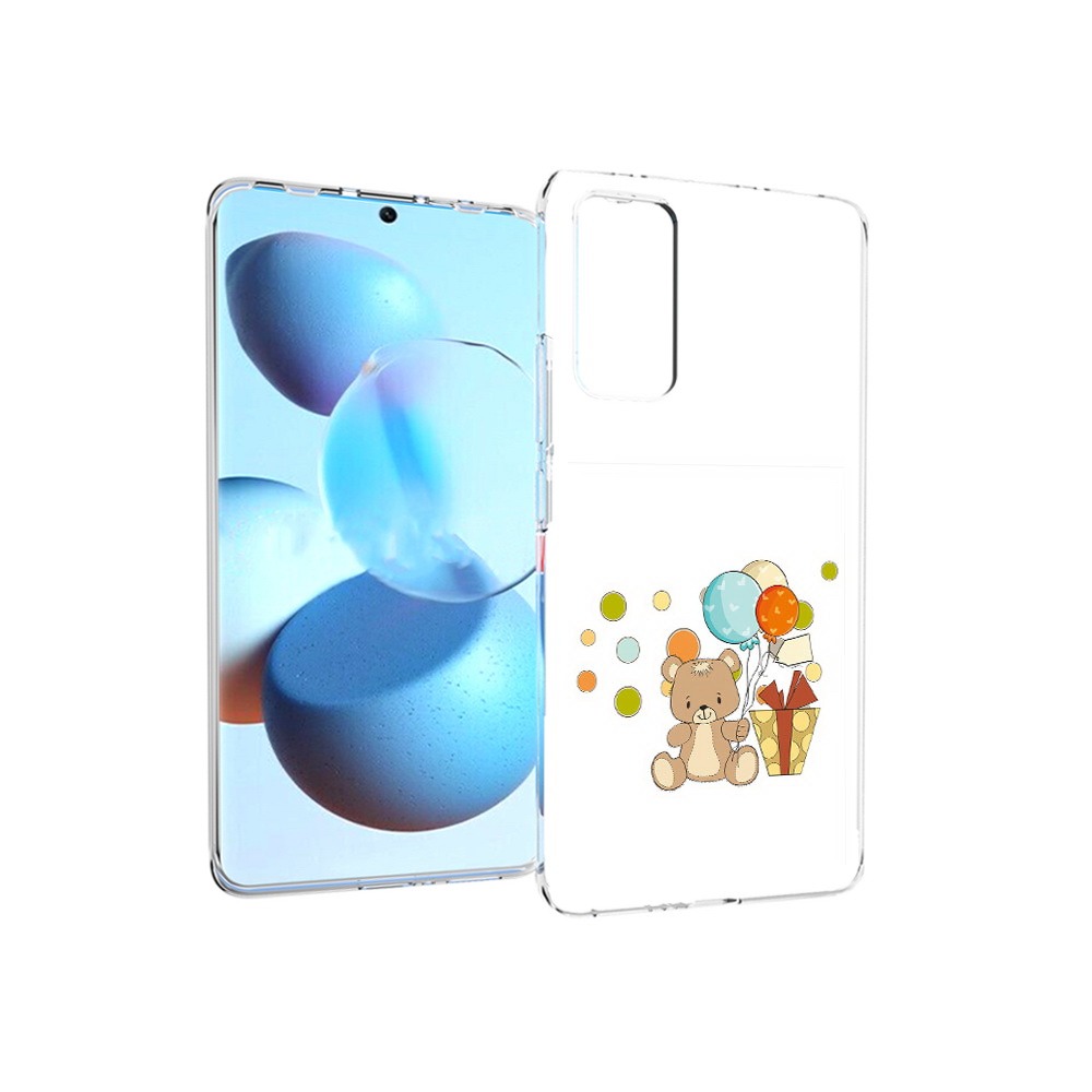

Чехол MyPads Tocco для Xiaomi Mi Civi медвеженок с подарком (PT172370.274.470), Прозрачный, Tocco