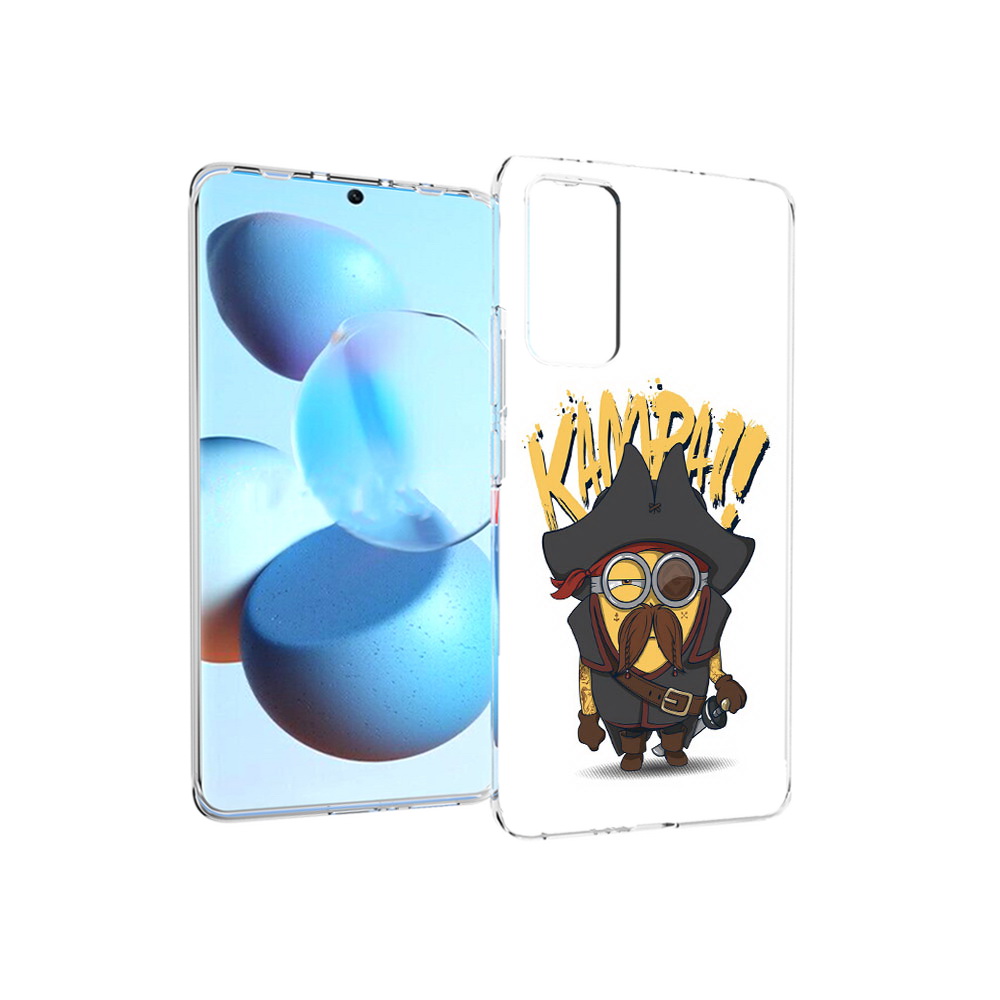 

Чехол MyPads Tocco для Xiaomi Mi Civi миньон пират (PT172370.274.476), Прозрачный, Tocco
