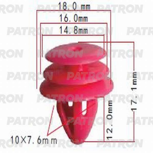 

Клипса Автомобильная PATRON P370673