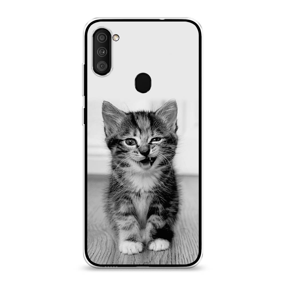 

Чехол Awog на Samsung Galaxy A11 / Самсунг A11 "Подмигивающий котенок", Разноцветный, 2100150-1