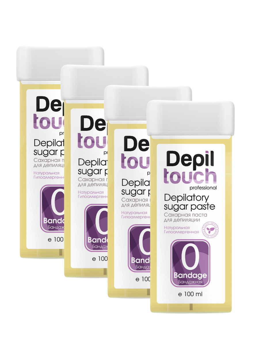 

Сахарная паста для депиляции №0 Бандажная в карт. Depiltouch professional 100 мл х 4 шт., Комплект Сахарная паста для депиляции №0 Бандажная в карт. Depiltouch professional 100 мл. х 4 шт.