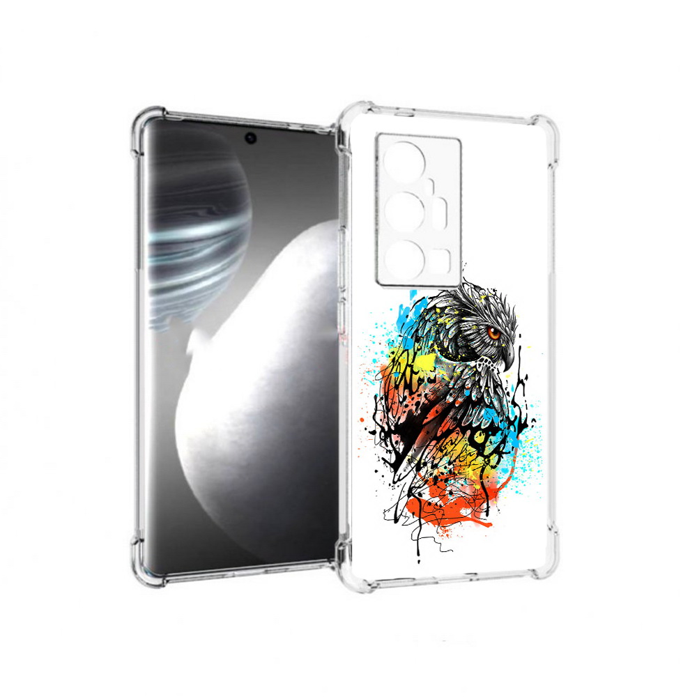 

Чехол MyPads Tocco для Vivo X7 Pro Творческая сова (PT227071.403.170), Прозрачный, Tocco
