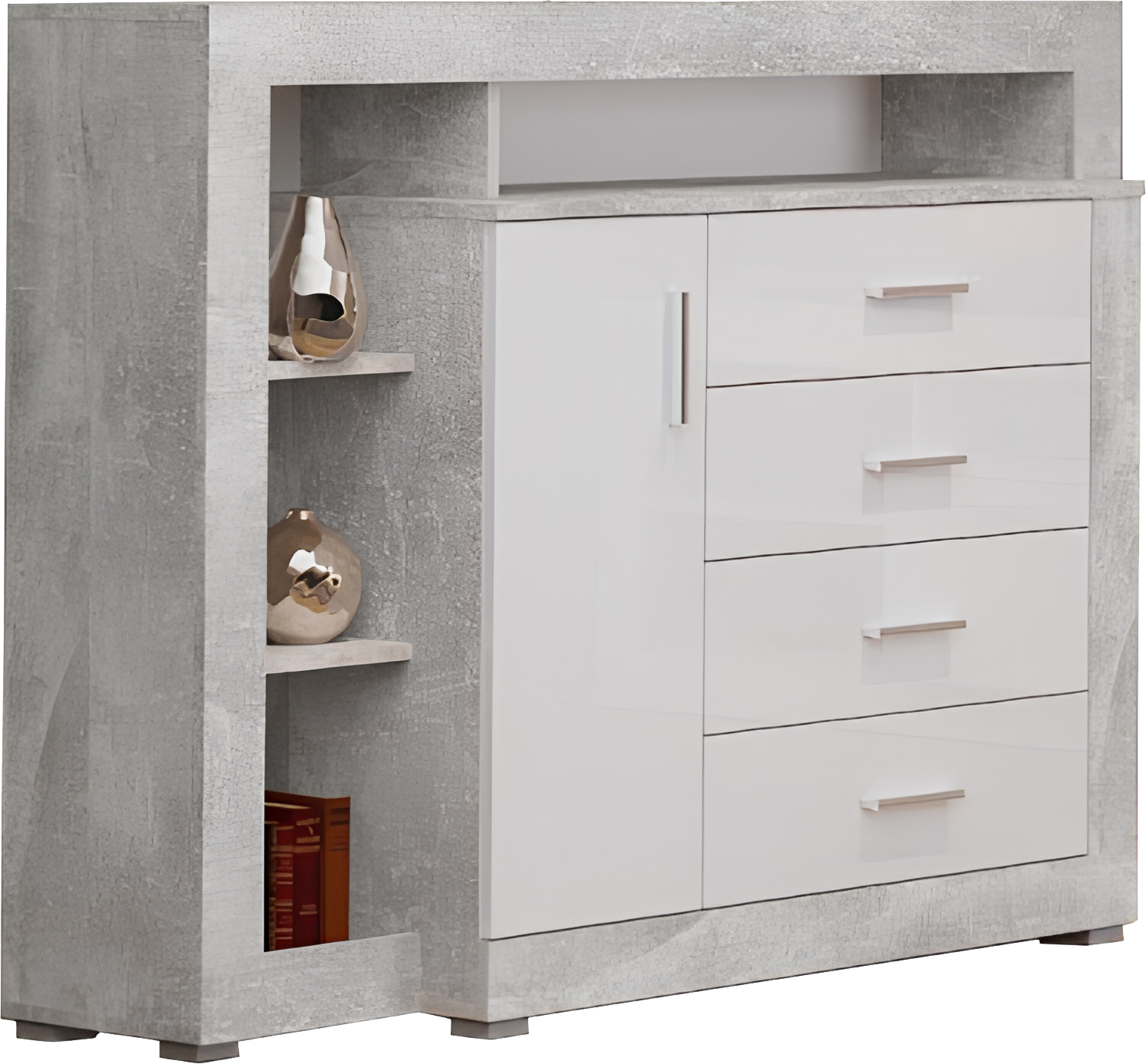 

Комод ЛайфМебель Mирандa atelier / белый глянец, Mирандa