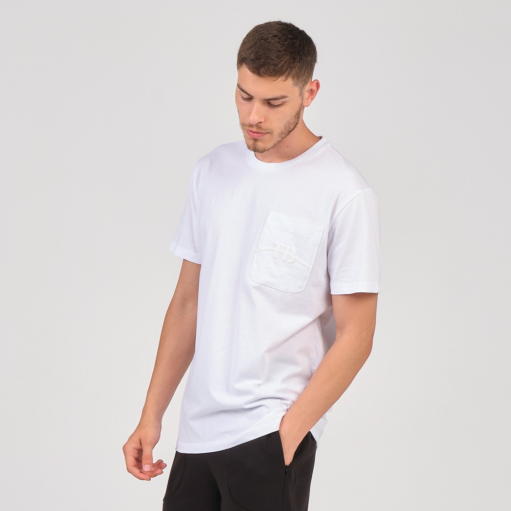 

Футболка мужская Tbasic 119 белая 2XL (доставка из-за рубежа), Белый, 119