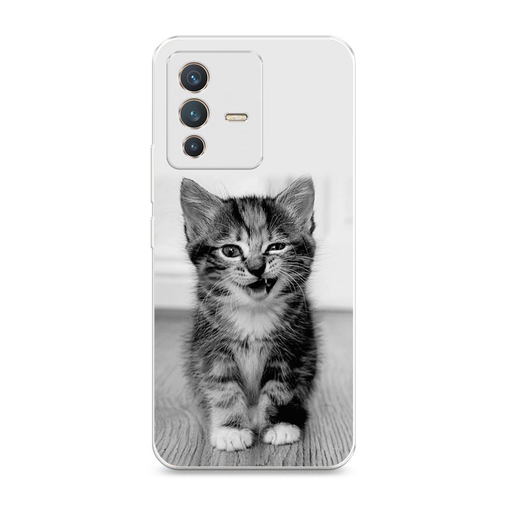 

Чехол Awog на Vivo V23 "Подмигивающий котенок", Разноцветный, 266050-1