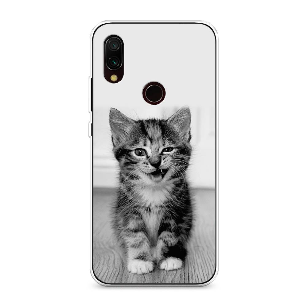 

Чехол Awog на Xiaomi Redmi 7 "Подмигивающий котенок", Разноцветный, 35050-1