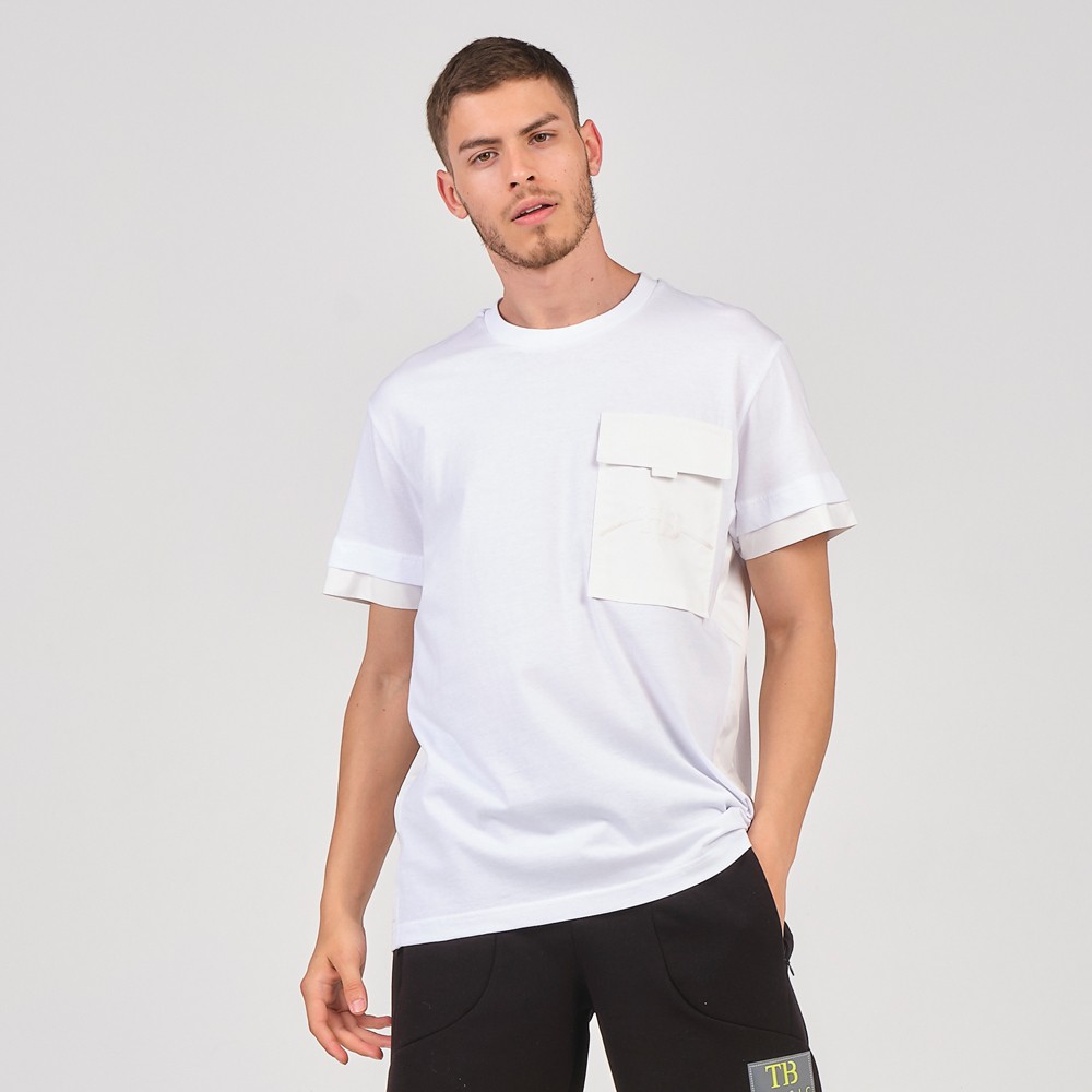 

Футболка мужская Tbasic 123 белая 2XL (доставка из-за рубежа), Белый, 123