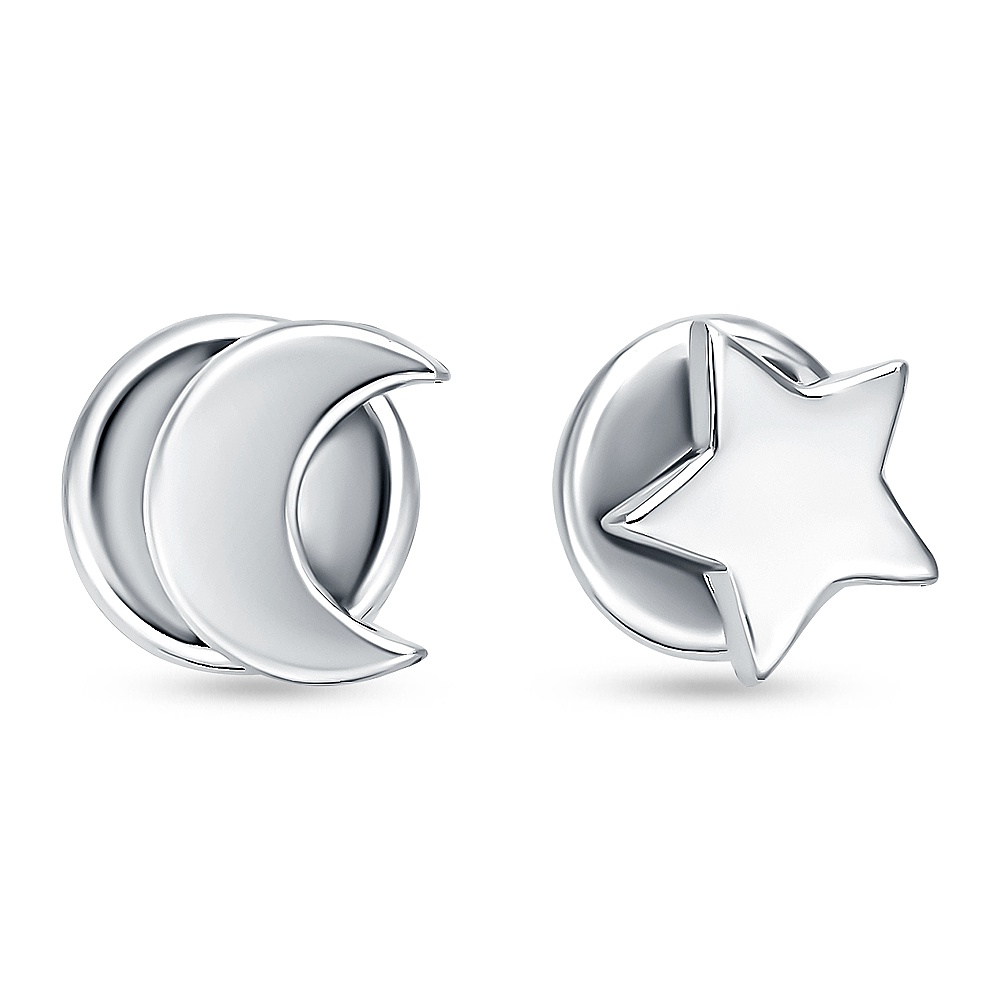 

Серьги пусеты из серебра 585Gold 702010935, 702010935