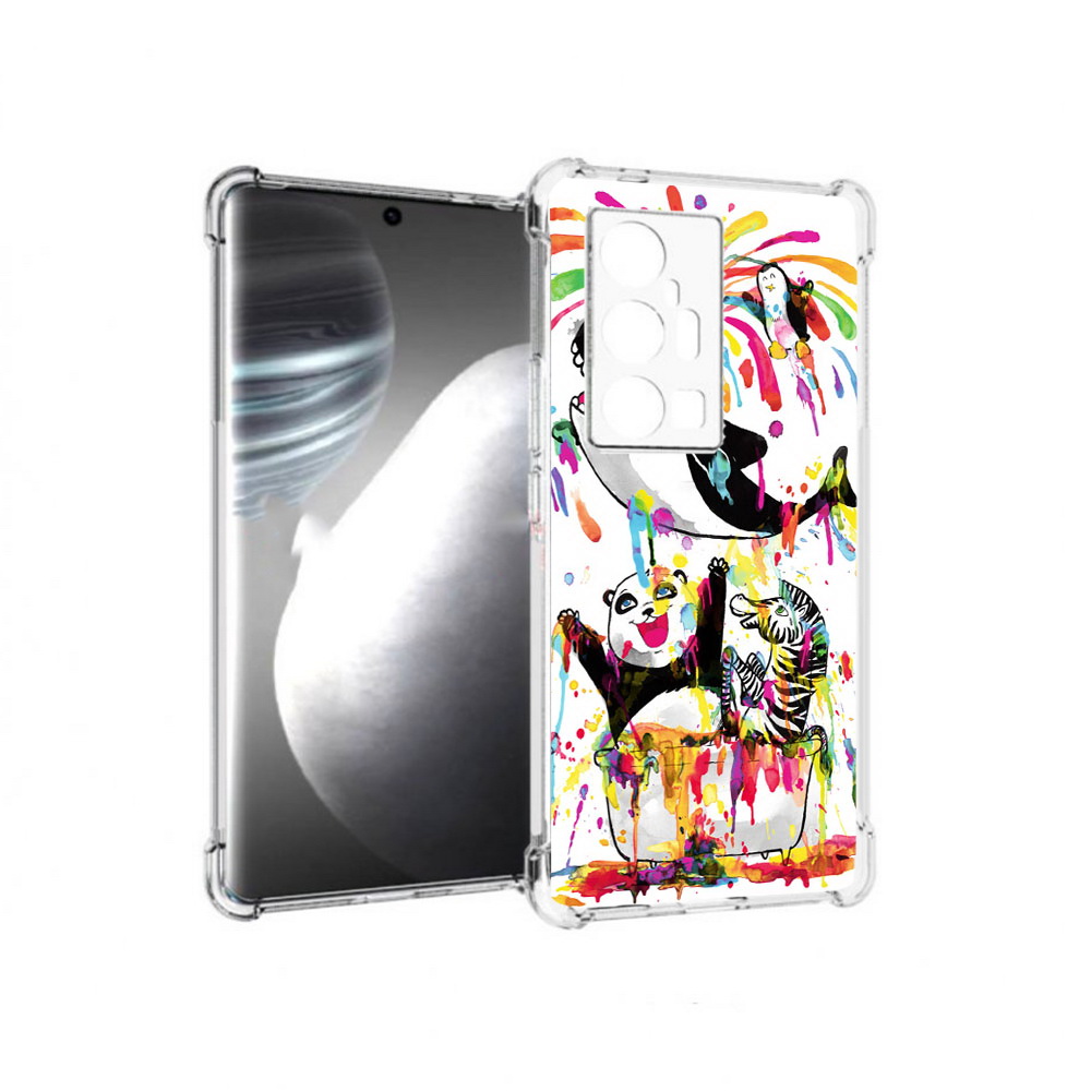 

Чехол MyPads Tocco для Vivo X7 Pro Хиппи кит (PT227071.403.191), Прозрачный, Tocco