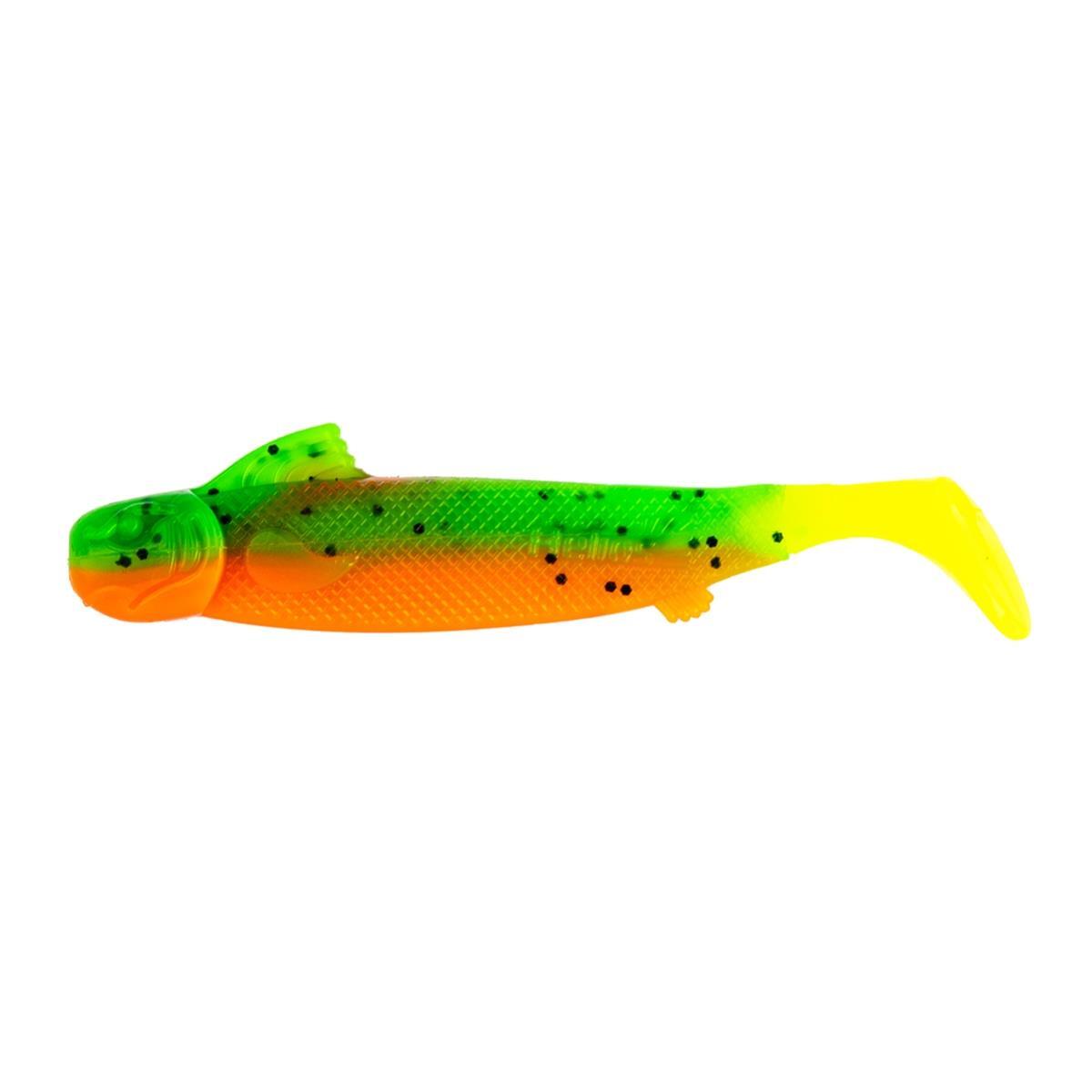 

Виброхвост несъедоб. Jap 3,15"/8 см Pepper Green & Orange LT 100шт. (HS-32-032-N) Helios
