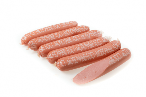 

Сосиски Романишин Молочные 415 г