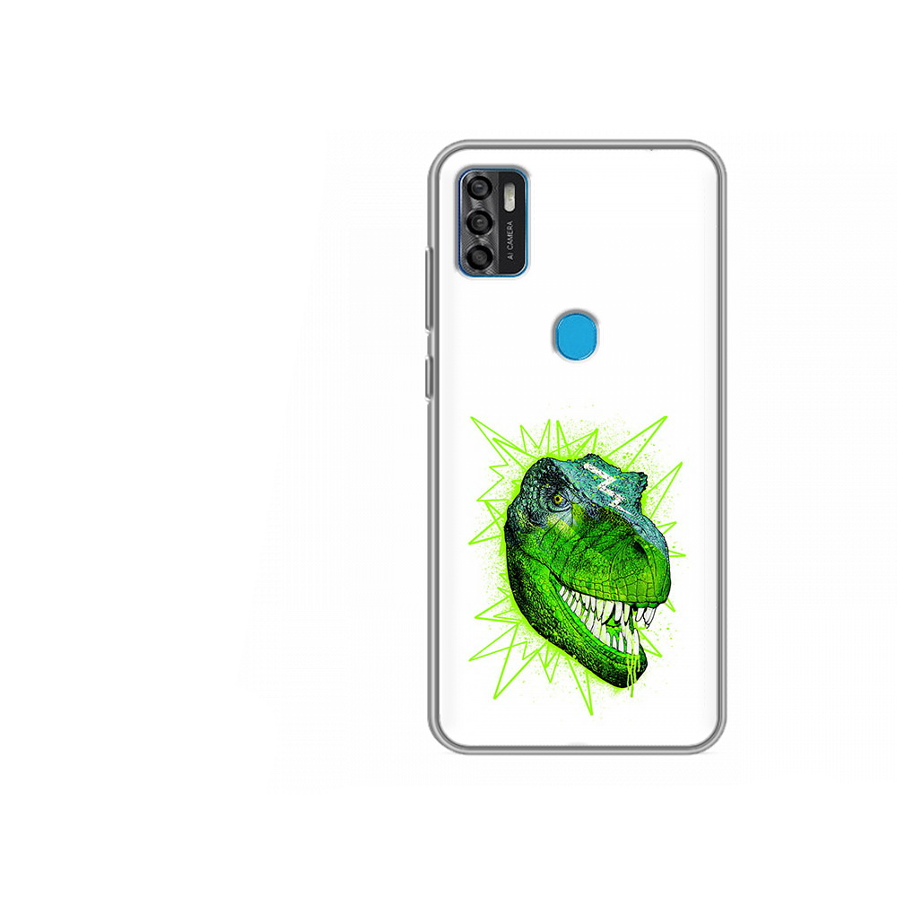 

Чехол MyPads Tocco для ZTE Blade A7s 2020 зеленый динозавр (PT158171.472.358), Tocco