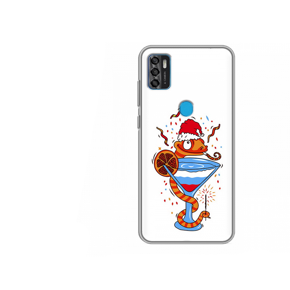 

Чехол MyPads Tocco для ZTE Blade A7s 2020 змейка (PT158171.472.364), Tocco