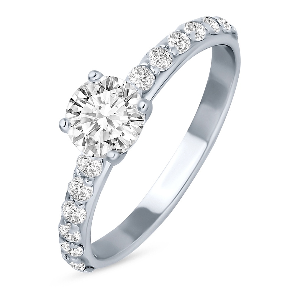 

Кольцо из серебра р. , 585Gold 701012823, фианит, 701012823
