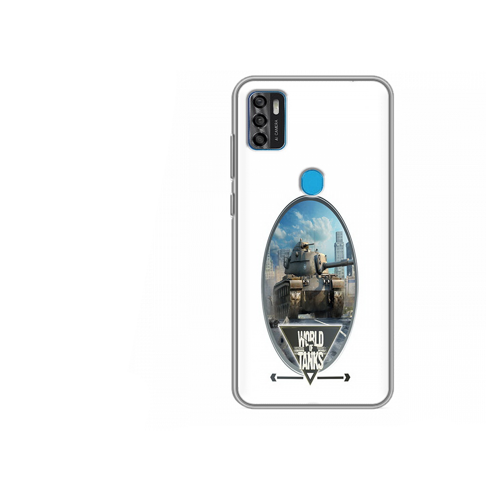 

Чехол MyPads Tocco для ZTE Blade A7s 2020 игра с танками (PT158171.472.375), Tocco