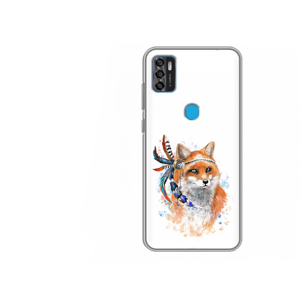 Чехол MyPads Tocco для ZTE Blade A7s 2020 инду лиса (PT158171.472.377)